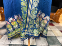 Rococo Elegance in Spitalfields Silk – Antique Stole, ca. 1790