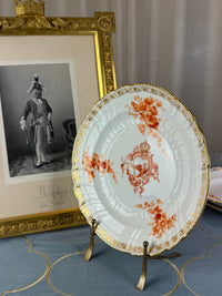 Neuosier Dinner Plate, Kaiser Wilhelm II, dated 1911