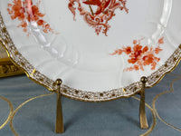 Neuosier Dinner Plate, Kaiser Wilhelm II, dated 1912