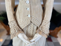 Antique Victorian Travel Dress, ca. 1883