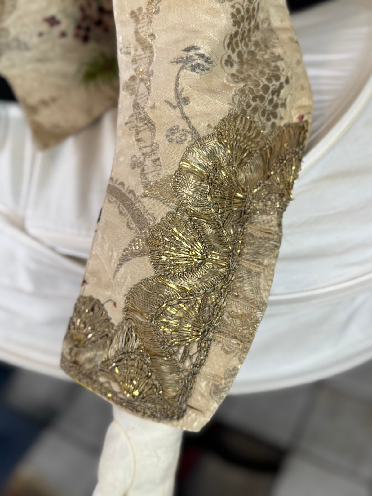 Rare Rococo Bodice, ca. 1765 – Hand‑Stitched French 18th‑Century Garment