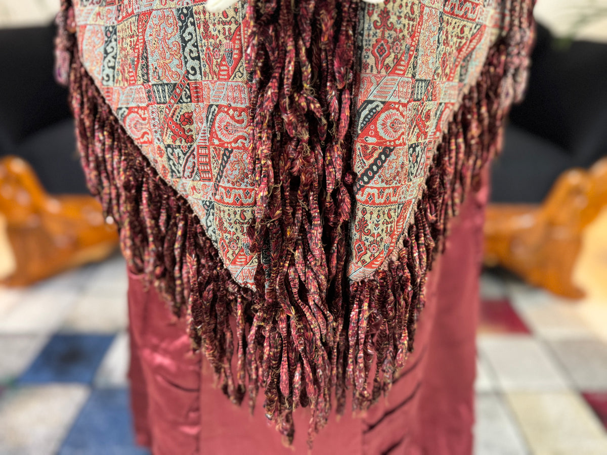 Antique Victorian Paisley Dolman, ca. 1880