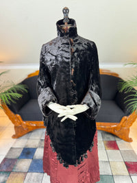 Antique Victorian Velvet Dolman, ca. 1880