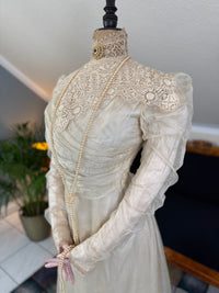 Antique Edwardian Festive Dress, ca. 1908