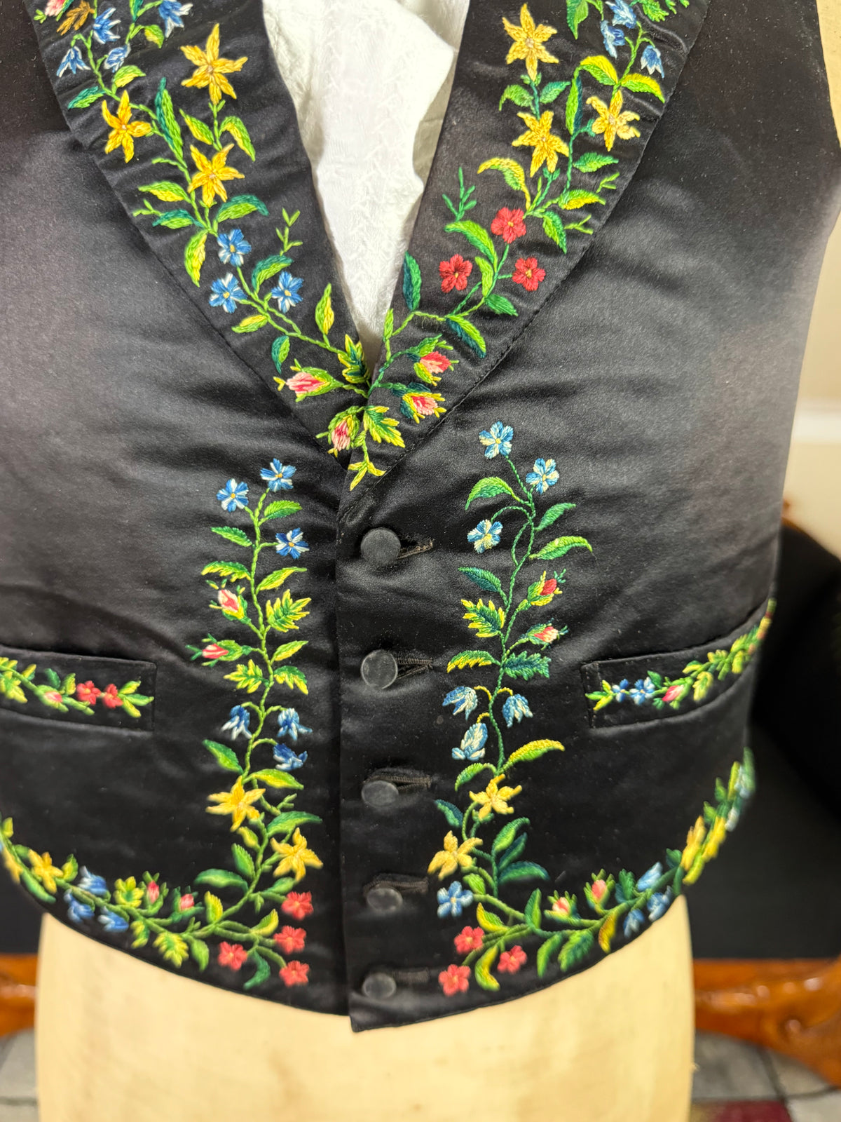 Regency Men's Waistcoat, England, ca. 1810