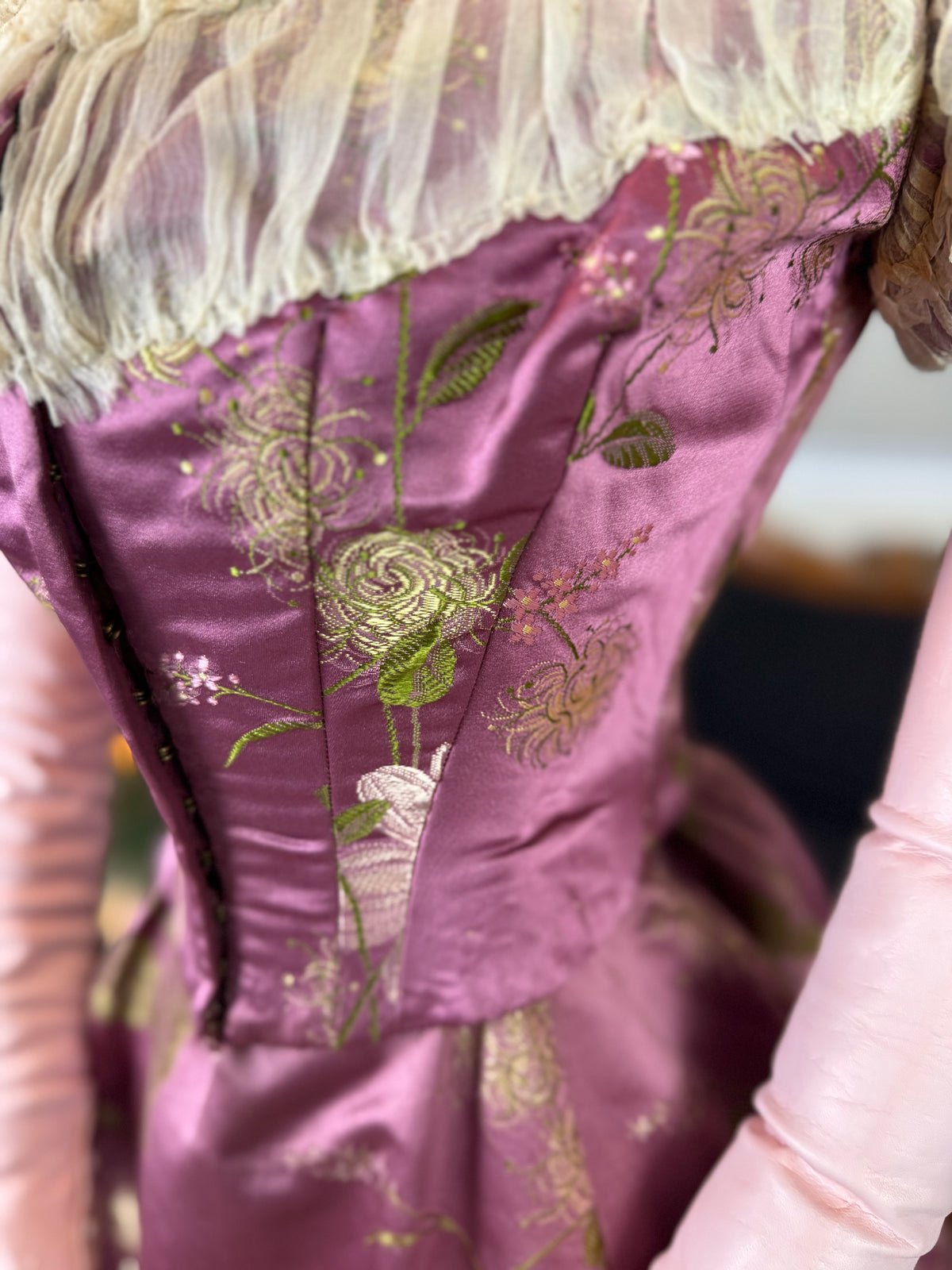 Antique Victorian Ball Gown, ca. 1895