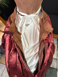 Ensemble de visite victorien antique, vers 1883