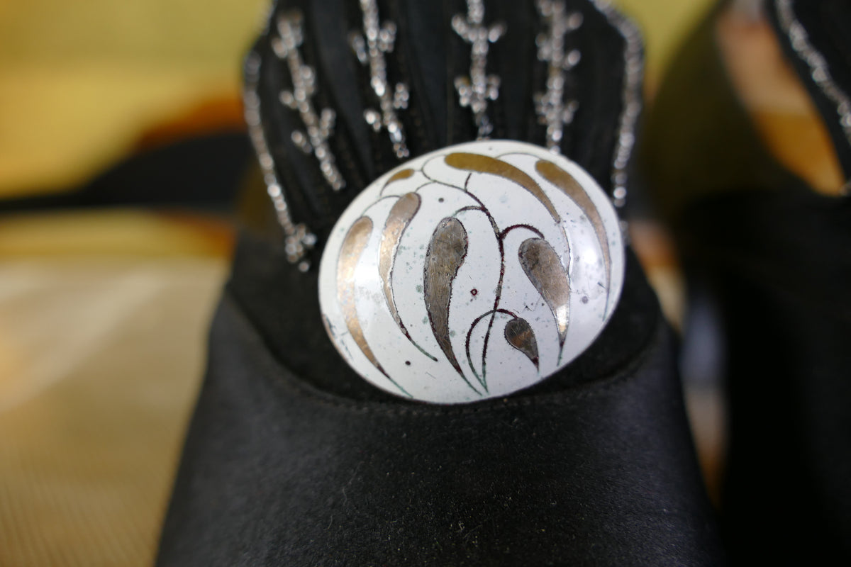JOSEF HOFFMANN Enamel Medaillons, Wiener Werkstätte, Vienna, ca. 1910