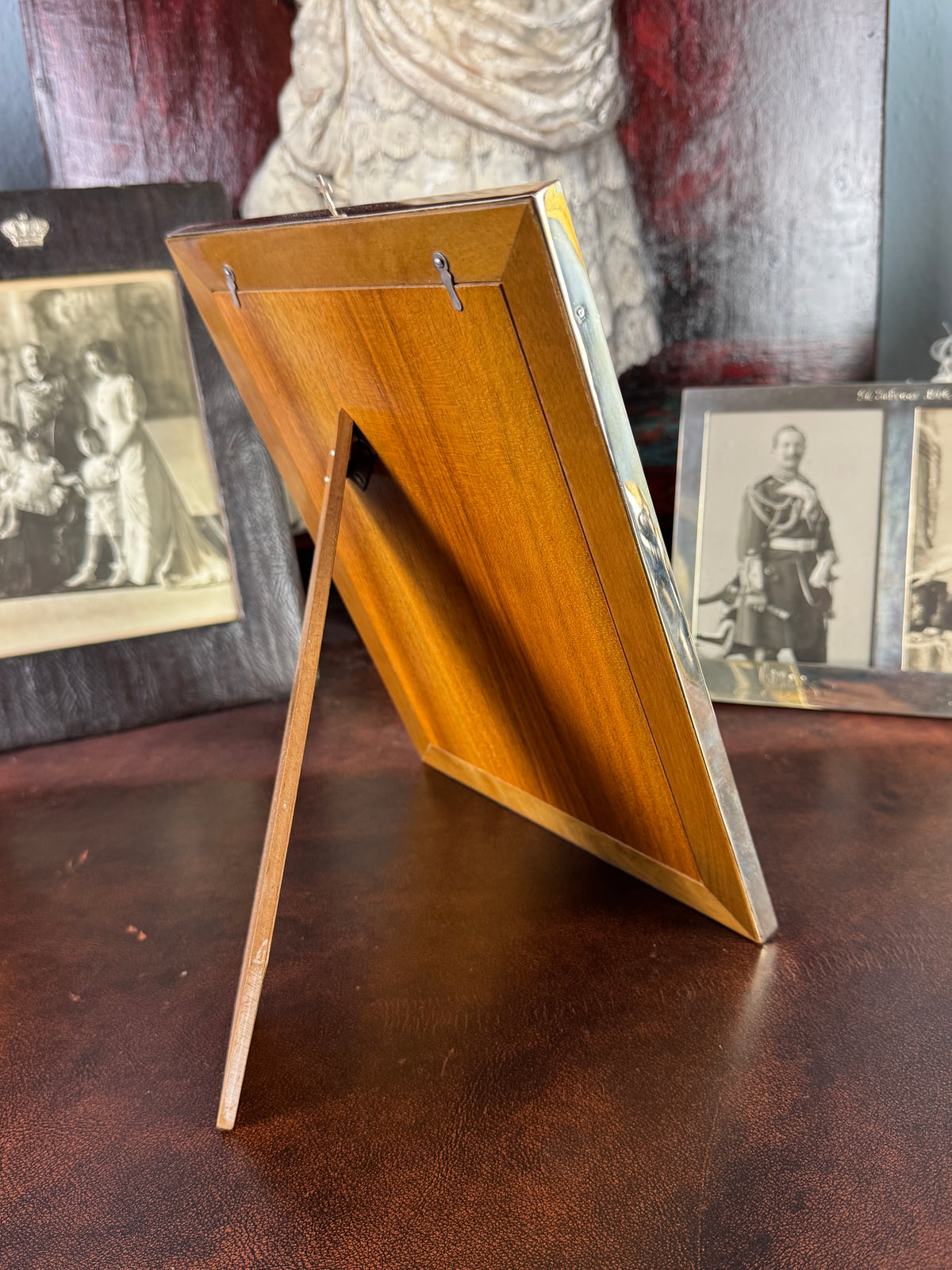 Silver Presentation Frame of Emperor Wilhelm II – Photograph with Original 1931 Signature