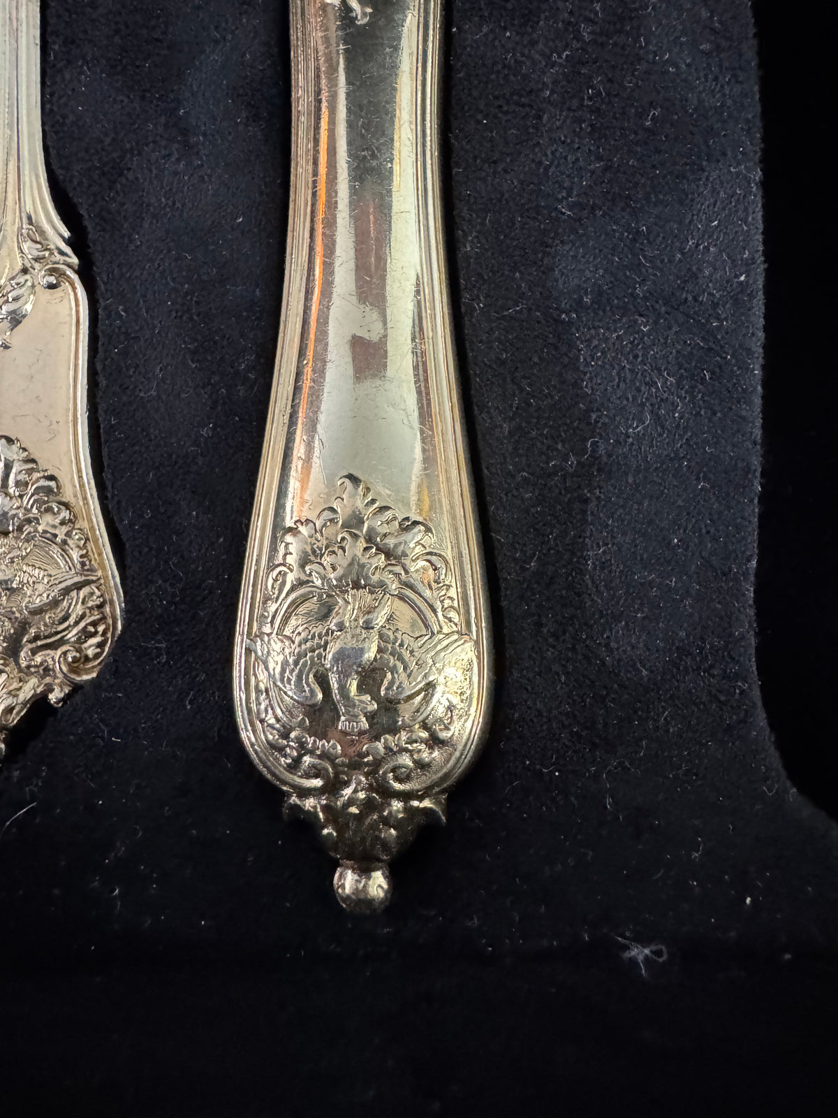 Gilded Silver Cutlery, Rococo Service, Emperor Wilhelm II