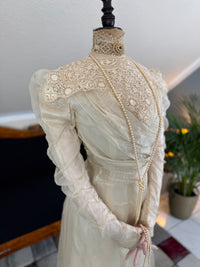 Antique Edwardian Festive Dress, ca. 1908