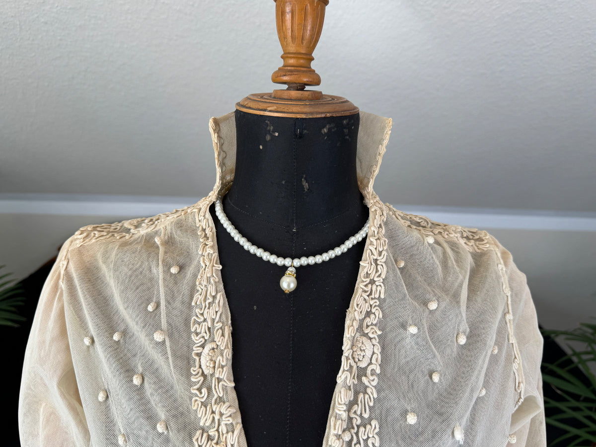 Soutache Appliqué Blouse, ca. 1915