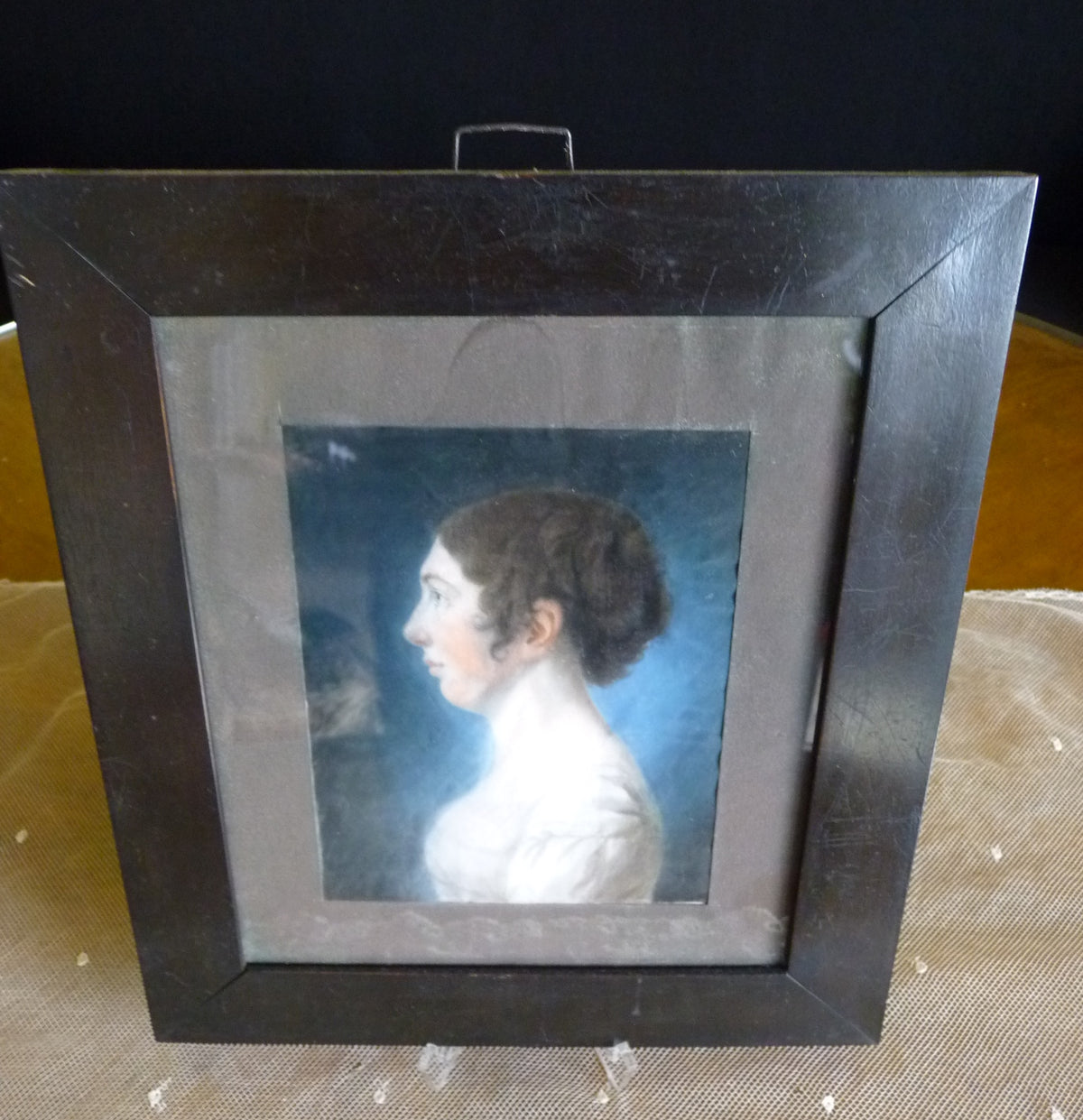 Pair of Empire Pastel Portraits, 1813 – L.H. Hessel, Nuremberg, Early 19th‑Century Art