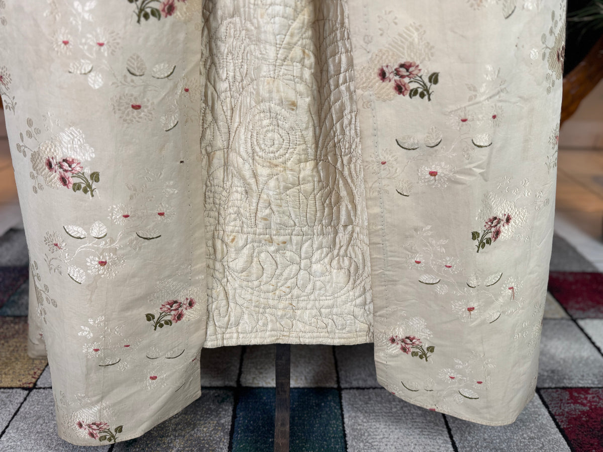 Rococo Robe á L'Anglaise and Petticoat, England, ca. 1770
