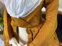 Rococo Cannelé Silk Robe à l’Anglaise, ca. 1775