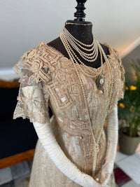 Antique Edwardian Evening Dress, ca. 1906