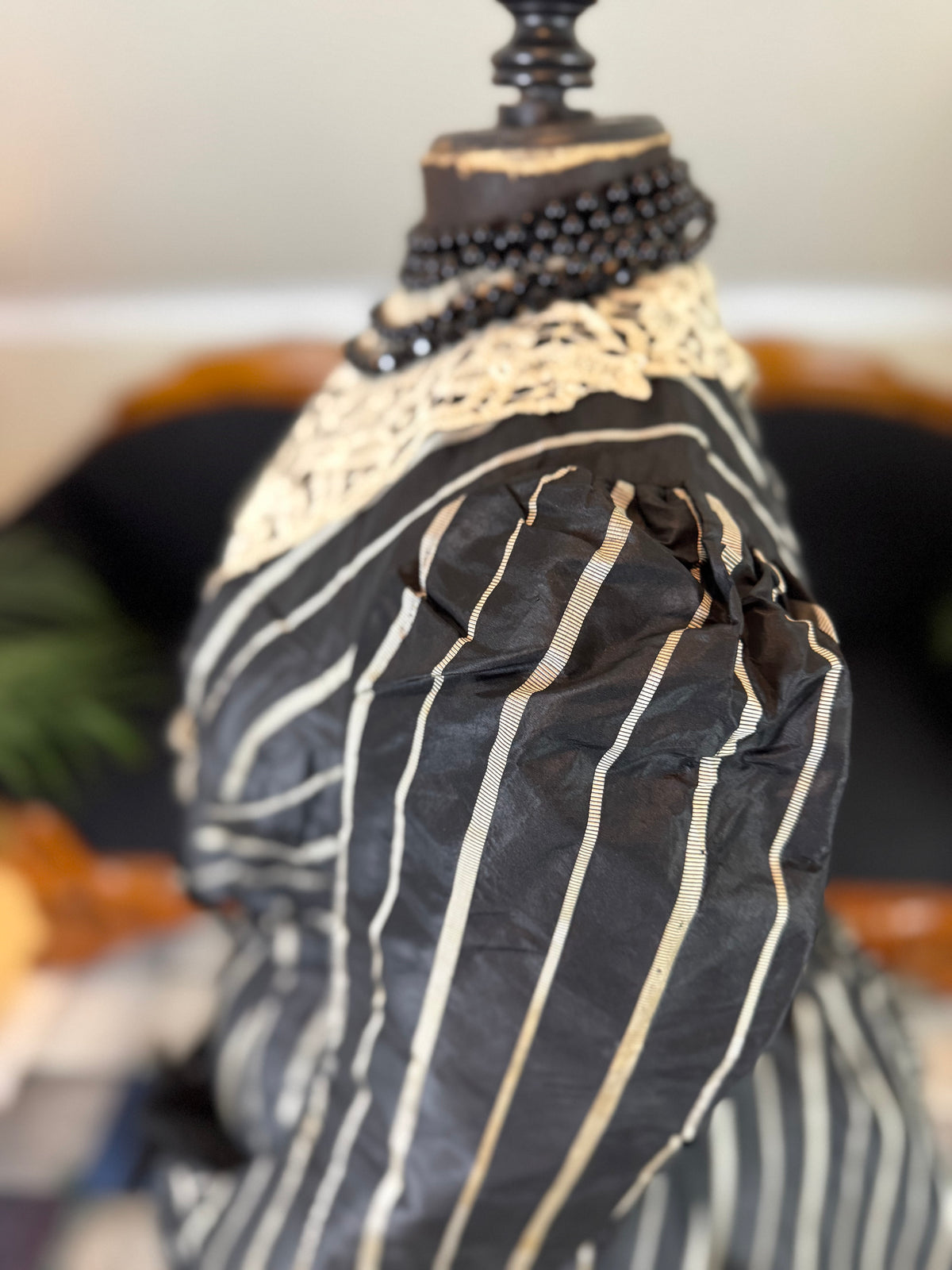 Antique Victorian Afternoon Dress for an Elderly Lady, ca. 1898