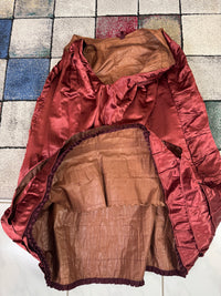 Ensemble de visite victorien antique, vers 1883