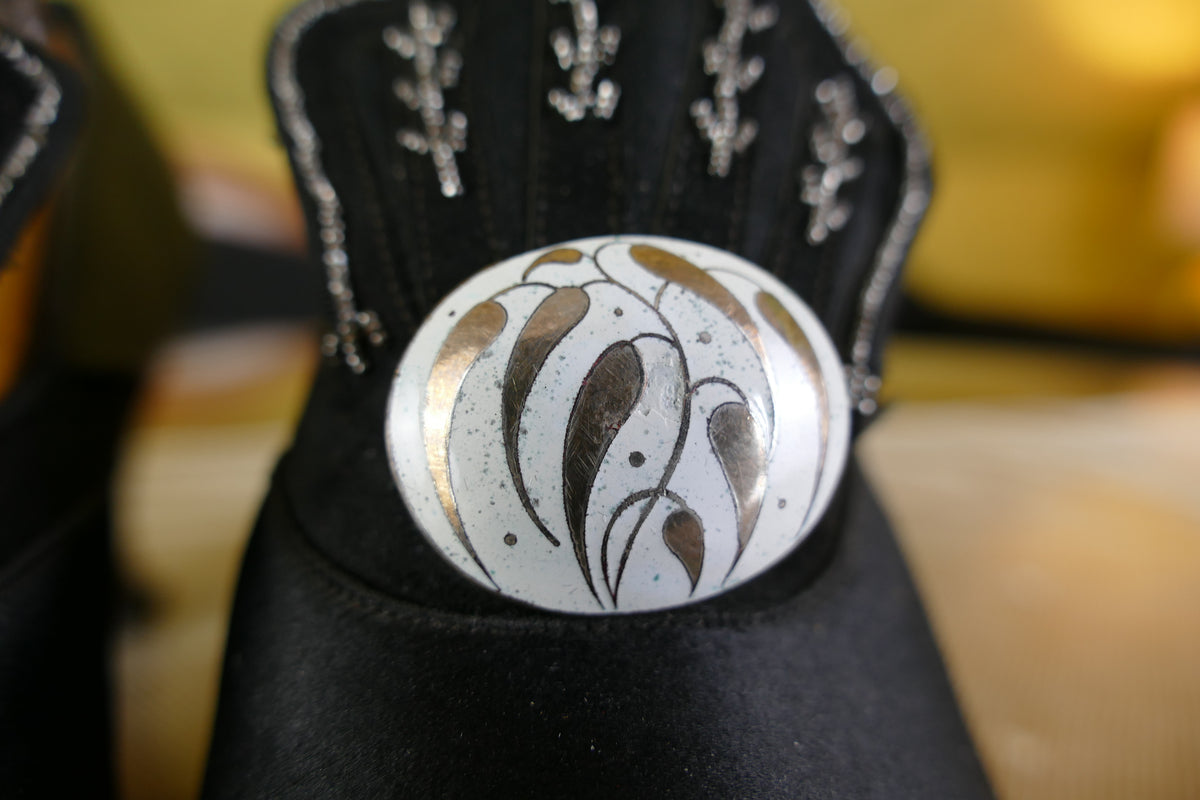 JOSEF HOFFMANN Enamel Medaillons, Wiener Werkstätte, Vienna, ca. 1910