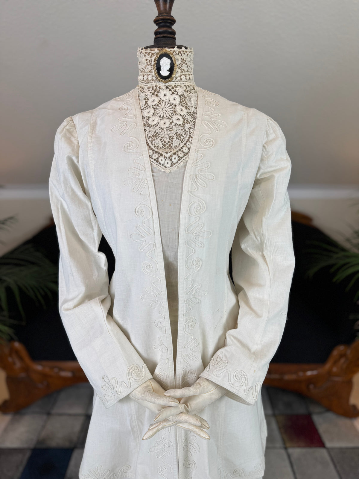 Antique Edwardian Walking Dress, America, ca. 1906