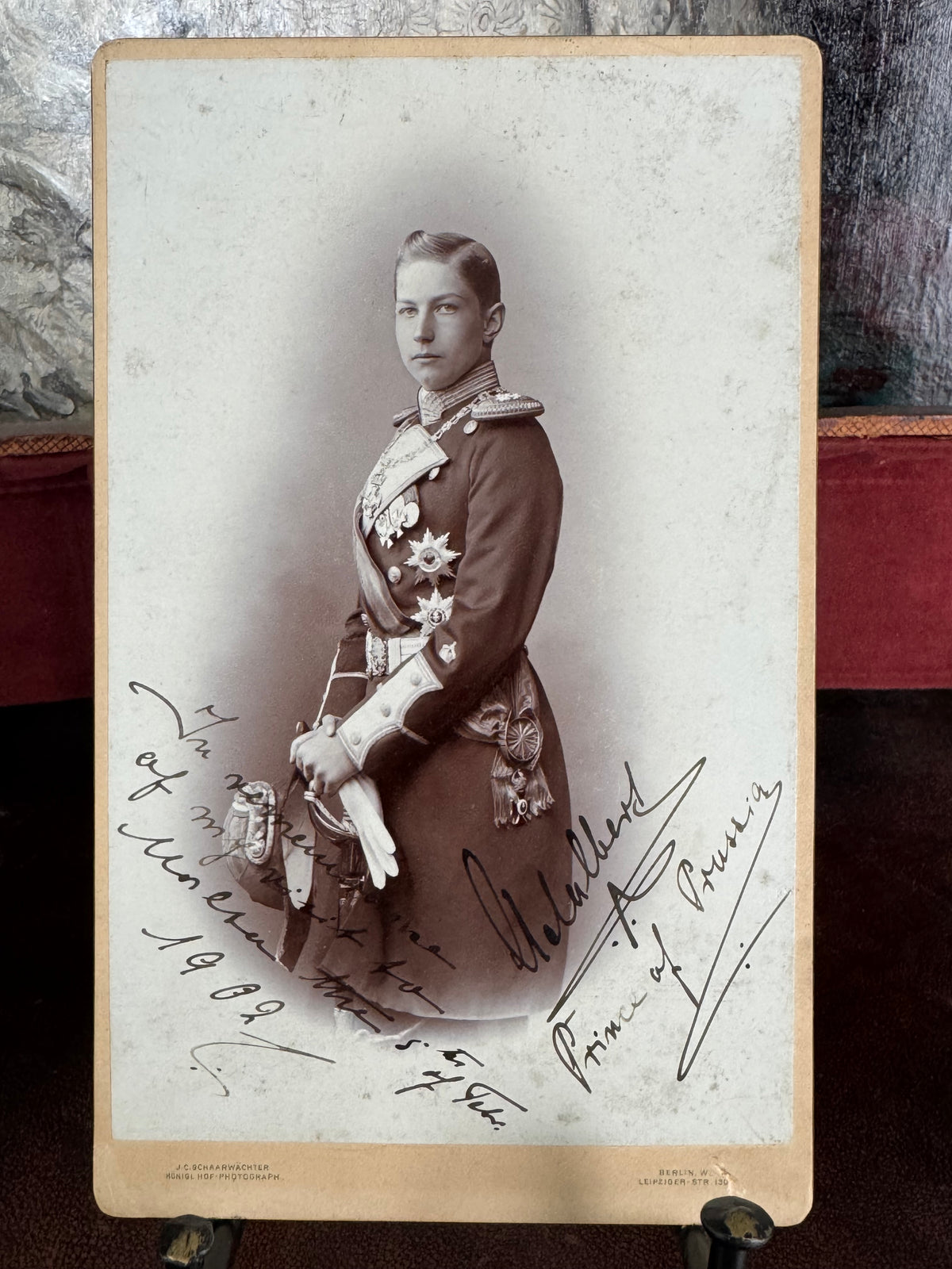 Mess Jacket and Waistcoat of Prince Adalbert of Prussia, ca. 1908