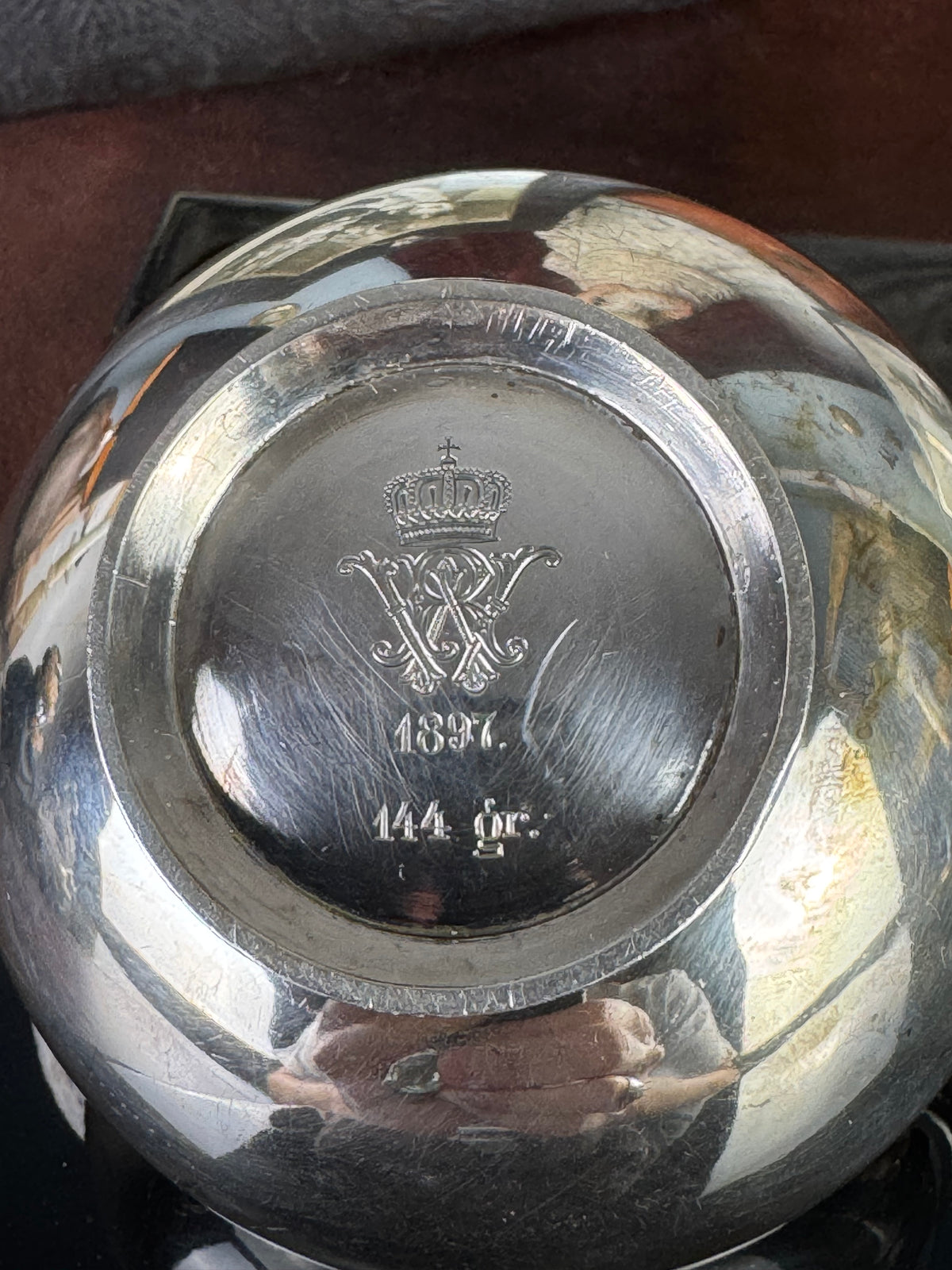 Silver Milk Jug and Sugar Bowl from the Table of Emperor Wilhelm II – Dated 1897 and 1899