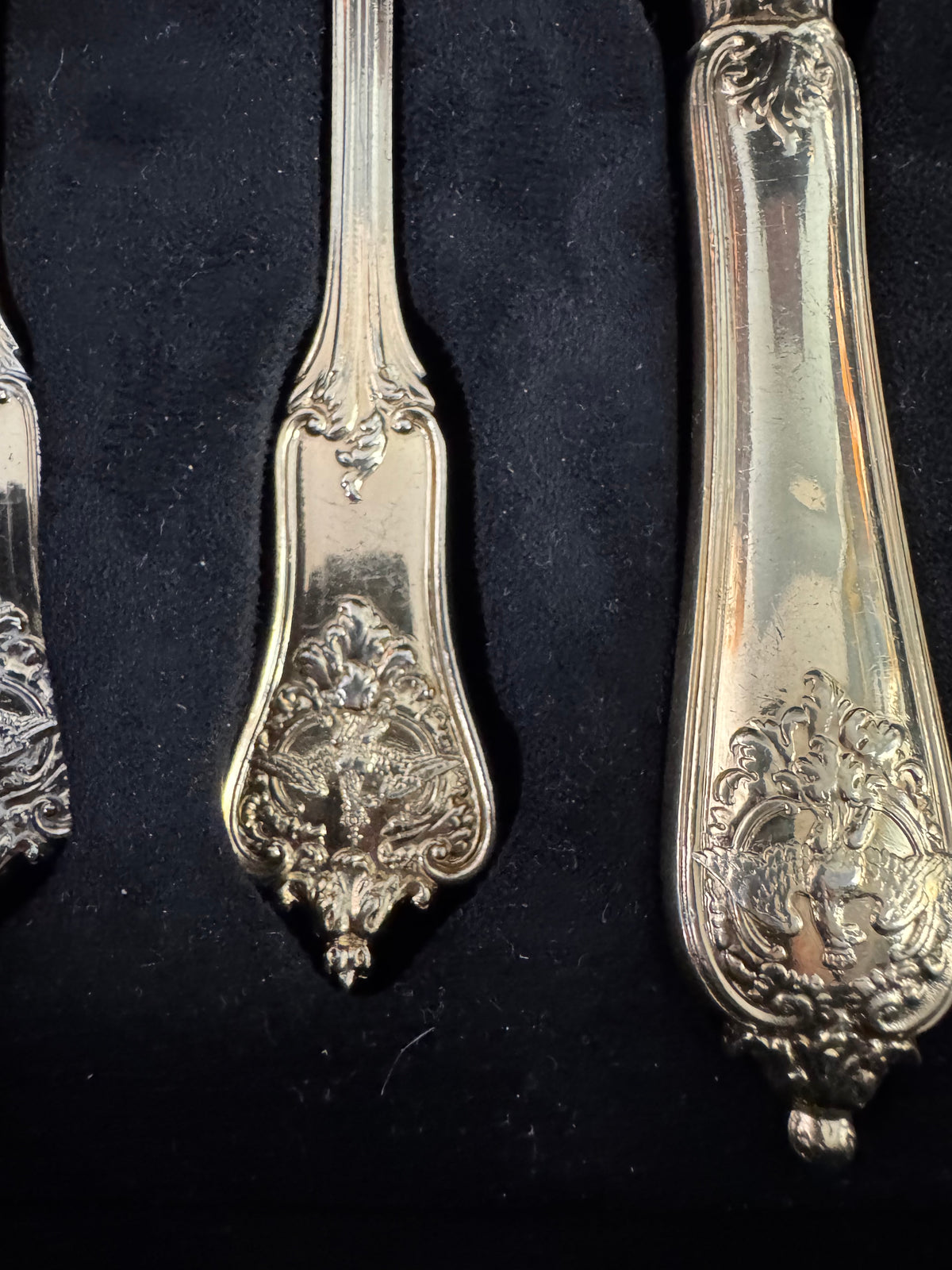 Gilded Silver Cutlery, Rococo Service, Emperor Wilhelm II