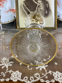 Red Wine Glass, Gräflich Schaffgotsch's Josephinenhütte, Kaiser Wilhelm II, ca. 1912