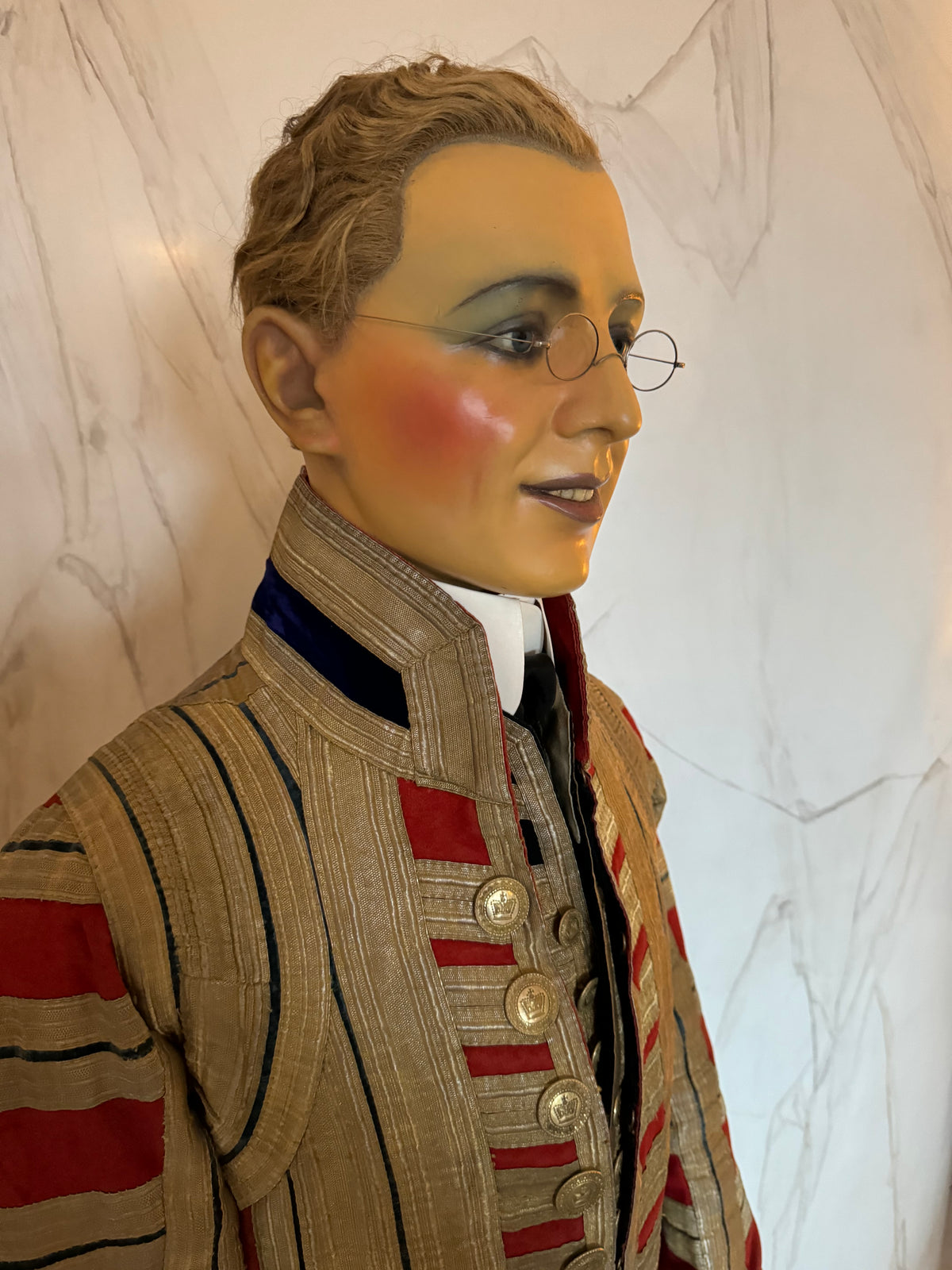 Authentic 19th Century Royal Hanoverian Uniform – Footman’s Livery with Gold Braid