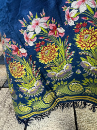 Rococo Elegance in Spitalfields Silk – Antique Stole, ca. 1790