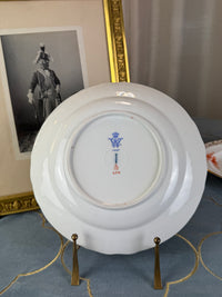 Neuosier Dinner Plate, Kaiser Wilhelm II, dated 1908