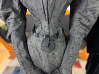 Victorian Silk Dress with Velvet Coat, ca. 1895 - Authentic American Antique Fashion