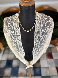 Edwardian White Embroidered Tulle Jacket, England, ca. 1906 – Decorative Overlay Garment