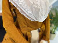 Rococo Cannelé Silk Robe à l’Anglaise, ca. 1775