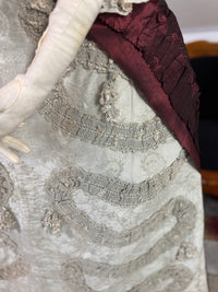 Rococo Robe à la Polonaise and Petticoat, ca. 1775