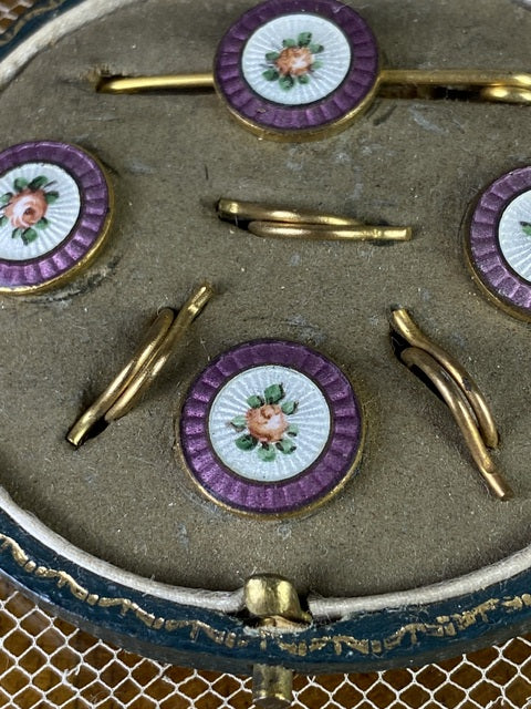 Three Gents Buttons and a Pin, England, ca. 1900