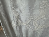 Chinese Silk Shawl, dragon motif, ca. 1907