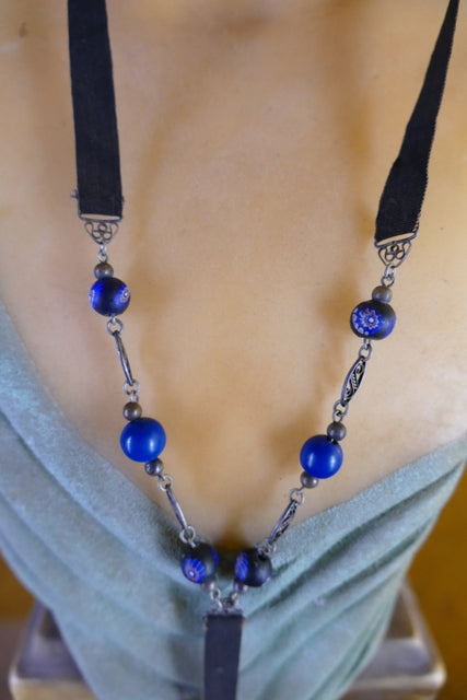 Murano Glass Necklace, Italy, 1920s