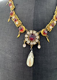 Antique Theatrical Necklace, Germany, ca. 1890-1910