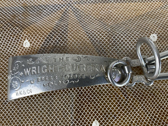 WRIGHT EUREKA Skirt Holder, ca. 1884
