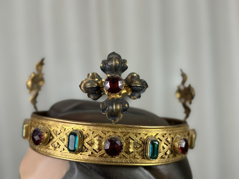 Antique Men's Theater Crown, Germany, ca. 1890-1910
