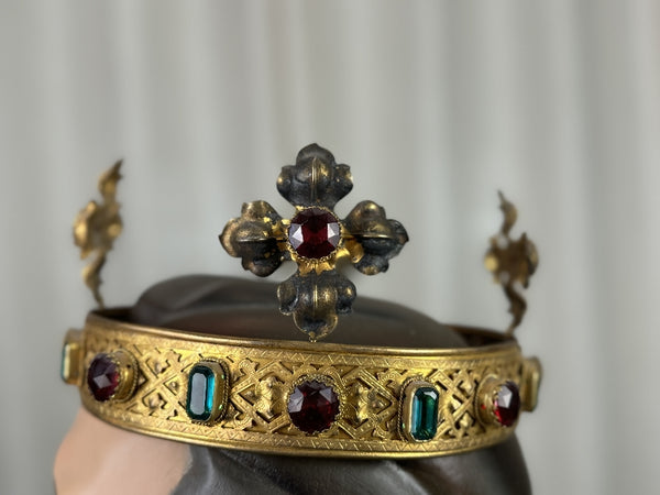 Antique Men's Theater Crown, Germany, ca. 1890-1910