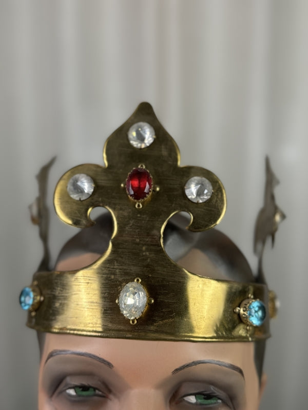 Antique Men's Theater Crown, Germany, ca. 1890-1910