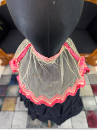 Jupe en tulle victorienne antique, vers 1858