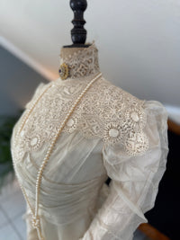Antique Edwardian Festive Dress, ca. 1908