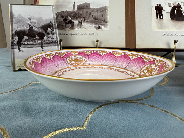 Damascus Service Bowl, Kaiser Wilhelm II, dated 1906