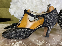 C.H. WOLFELT Co. Dazzling Rhinestone Dance Shoes, Los Angeles, ca, 1929