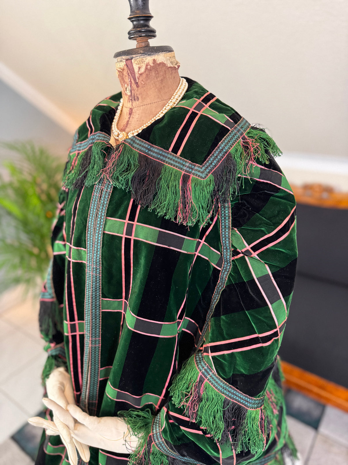 ROYAL Dolman Cape, from the estate of Princess Clementine d'Orléans, Princess of Saxe-Coburg and Gotha-Koháry, ca. 1865
