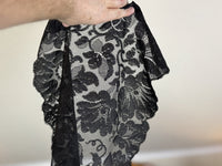 Black Lace Scarf, ca. 1905