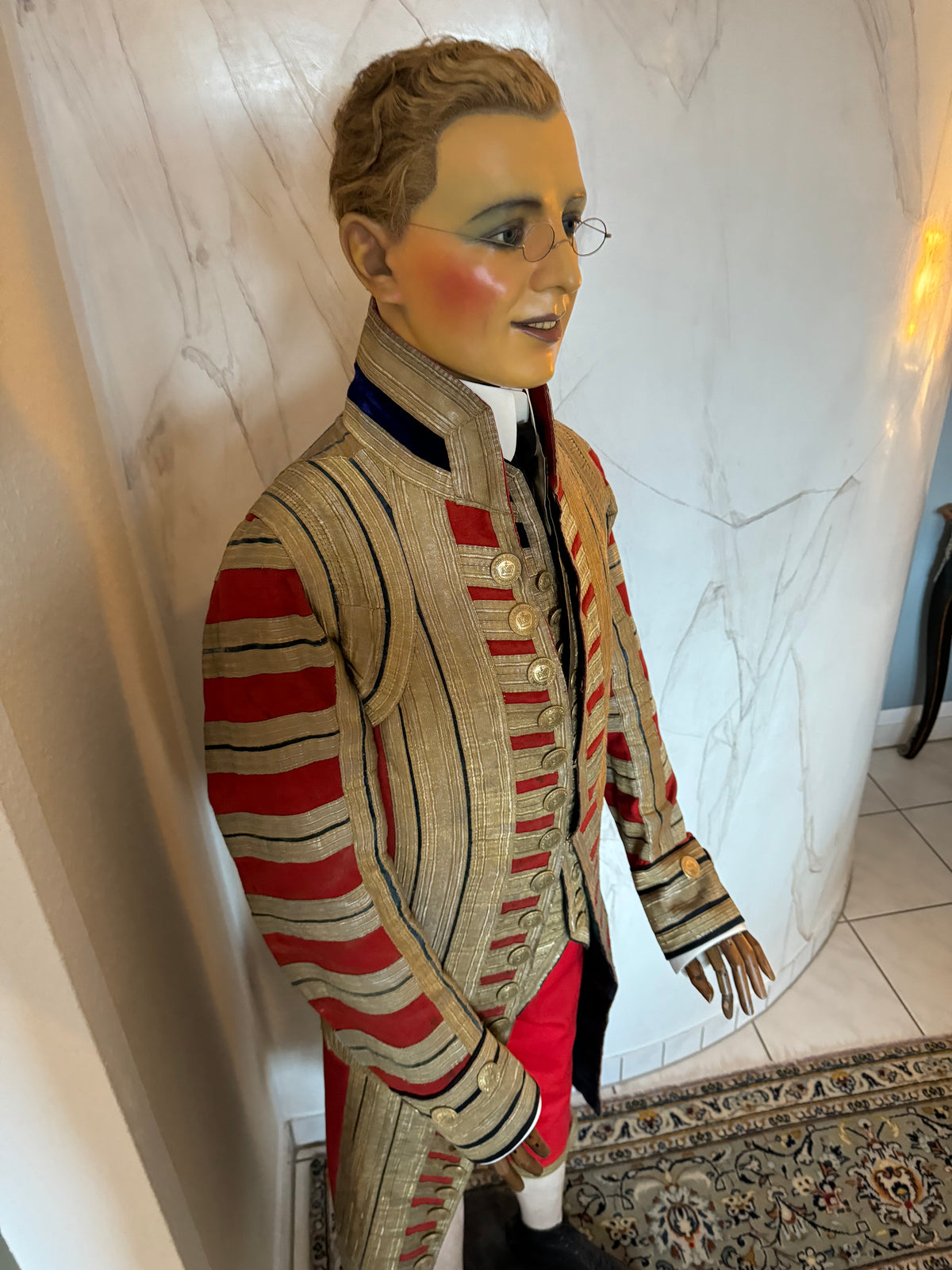 Authentic 19th Century Royal Hanoverian Uniform – Footman’s Livery with Gold Braid